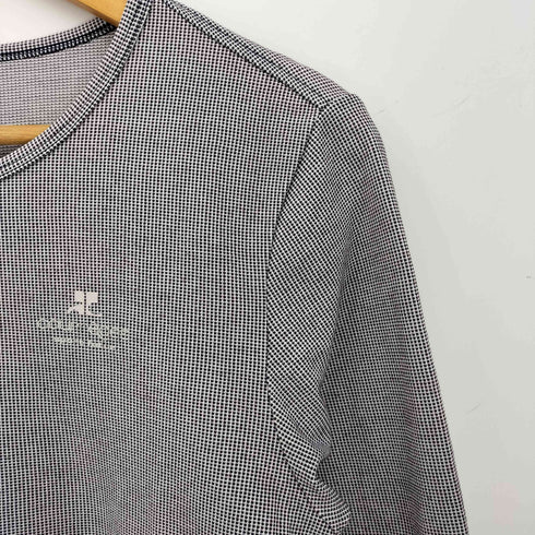 クレージュ courreges ドット ロゴプリント 七分丈 カットソー レディース 42