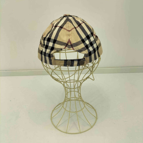 バーバリーロンドン BURBERRY LONDON ノバチェック スナップボタン アジャスター 6パネルキャップ レディース ONE SIZE