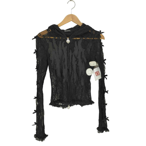 NAMED COLLECTIVE レースダブルジップパーカー import レディース import:L