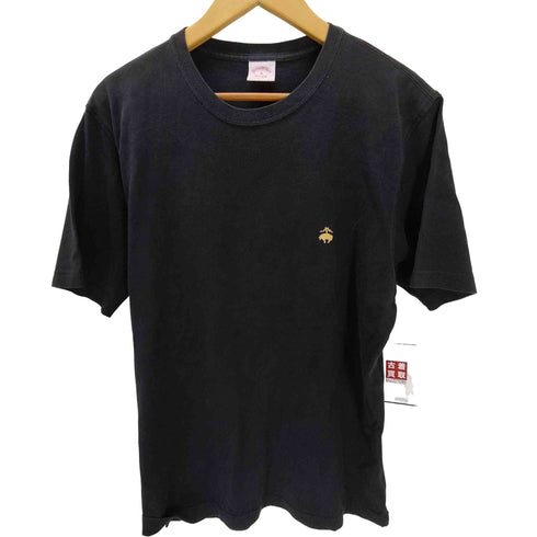ブルックスブラザーズ BROOKS BROTHERS SUPIMA COTTON ロゴ 刺繍 Tシャツ メンズ import:M