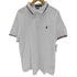 ポロラルフローレン POLO RALPH LAUREN CUSTOM SLIM FIT STRETCH MESH カスタム スリムフィット ストレッチメッシュ ポニー刺繍 鹿の子 リブ ボーダー S/S ポロ シャツ メンズ import:XL