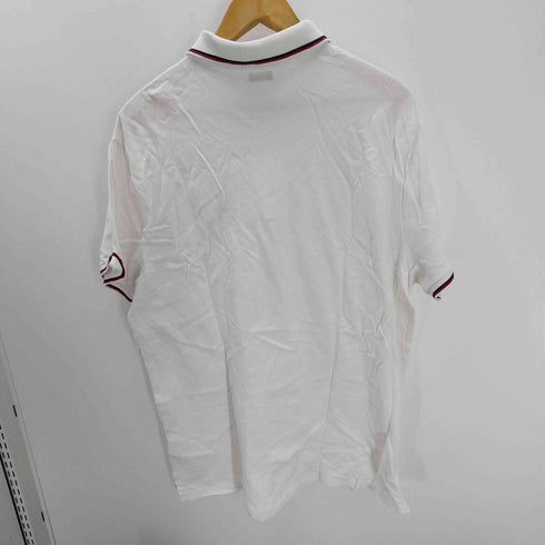 ポロラルフローレン POLO RALPH LAUREN CUSTOM SLIM FIT STRETCH MESH カスタム スリムフィット ストレッチメッシュ ポニー刺繍 鹿の子 リブ ボーダー S/S ポロ シャツ メンズ import:XL