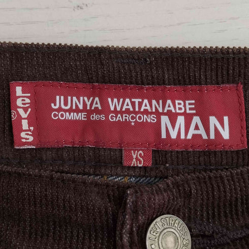 ジュンヤワタナベコムデギャルソンマン JUNYA WATANABE COMME des GARCONS MAN 10ss コーデュロイ切替 再構築デニム メンズ JPN:XS