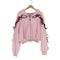 NAMED COLLECTIVE リボンクロップドダブルジップパーカー import レディース import:L