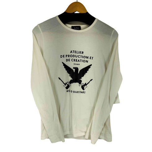 アーペーセー A.P.C. プリント L/S Tシャツ メンズ JPN:XS