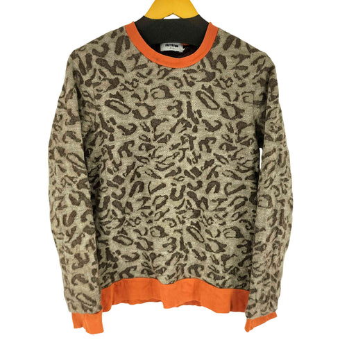 ファクトタム FACTOTUM レオパード ニット メンズ
