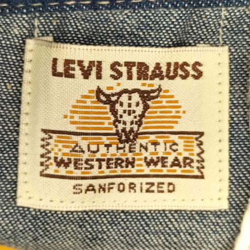 リーバイス Levis ウエスタン デニムシャツ メンズ JPN:XL
