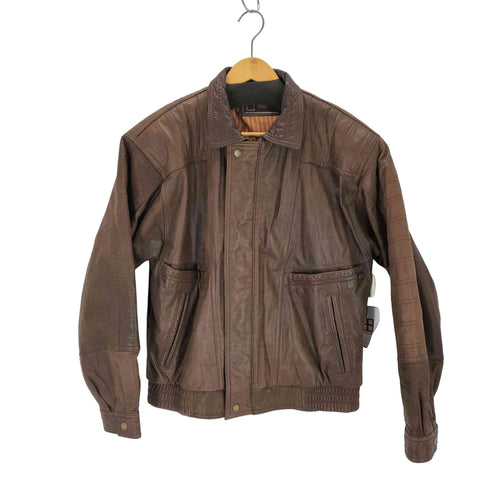 ベラペレ VERA PELLE NAPPA LEATHER デザインレザージャケット メンズ 48