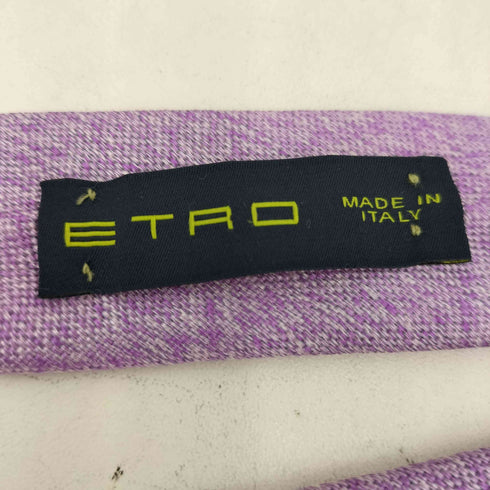 エトロ ETRO シルク コットン ネクタイ メンズ