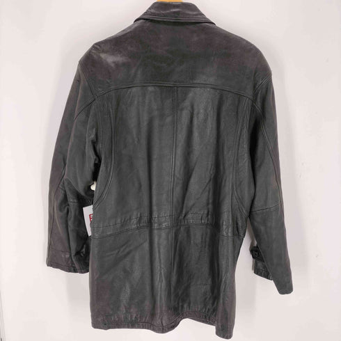 レザーハーフコート メンズ M