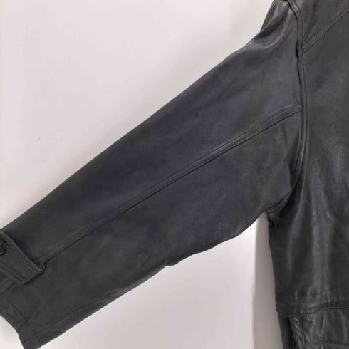 レザーハーフコート メンズ M