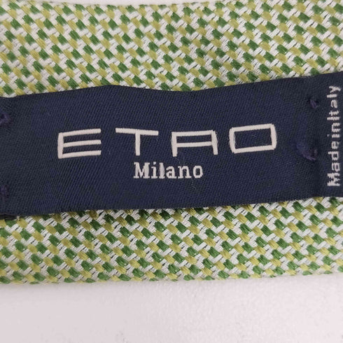 エトロ ETRO ニットデザイン シルクネクタイ メンズ
