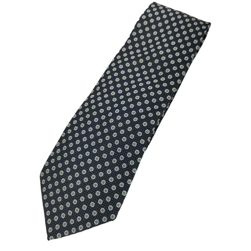 エンポリオアルマーニ EMPORIO ARMANI ドット総柄 シルクネクタイ メンズ