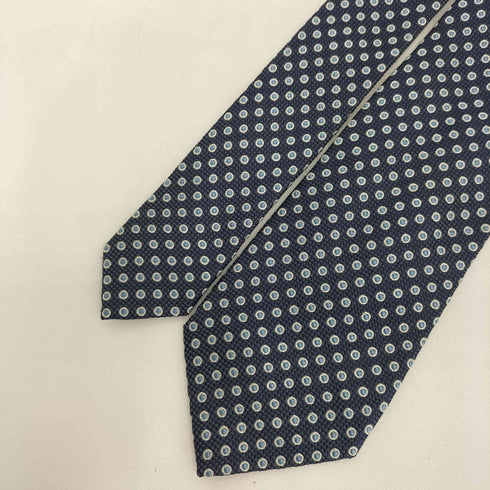 エンポリオアルマーニ EMPORIO ARMANI ドット総柄 シルクネクタイ メンズ