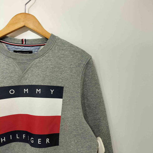 トミーヒルフィガー TOMMY HILFIGER FLAG LOGO CREW SWEAT メンズ S/P