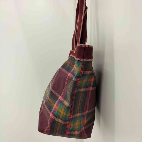 キャスキッドソン Cath Kidston PVC タータンチェック トートバッグ レディース