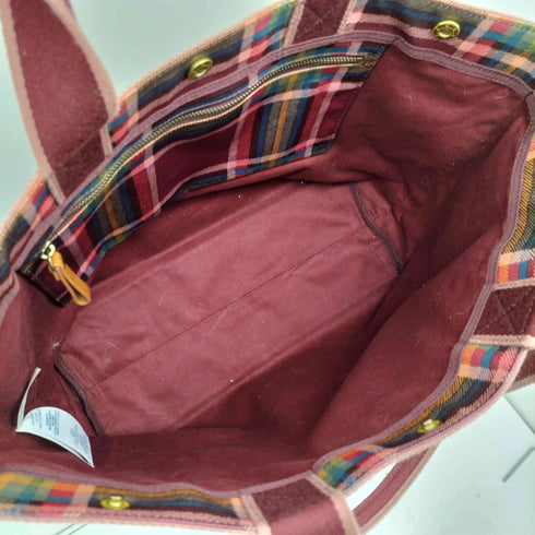 キャスキッドソン Cath Kidston PVC タータンチェック トートバッグ レディース