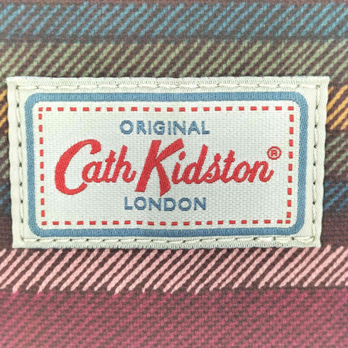 キャスキッドソン Cath Kidston PVC タータンチェック トートバッグ レディース