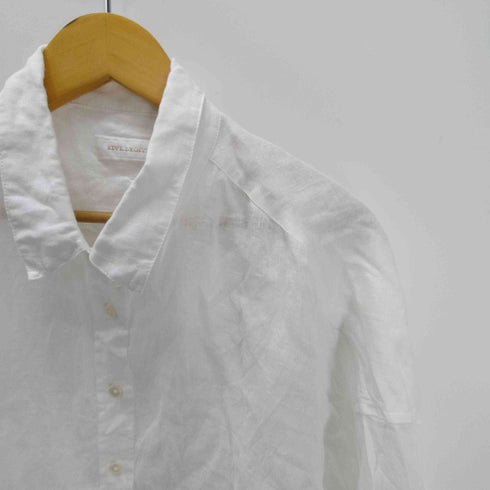 リヴドロワ RIVE DROITE 25SS リネン ワイド シャツ レディース FREE