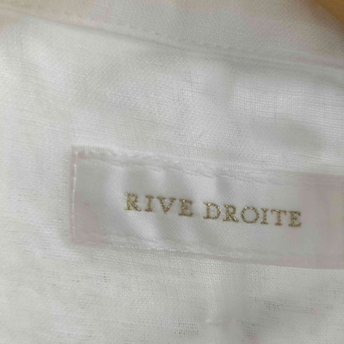 リヴドロワ RIVE DROITE 25SS リネン ワイド シャツ レディース FREE
