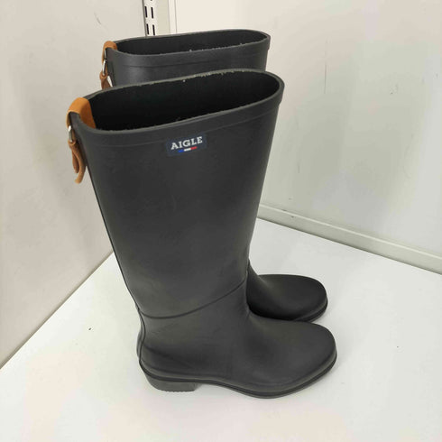 エーグル AIGLE missjuliette ミスジュリエット フランス製 レイン ロング ブーツ 乗馬ブーツ レディース EUR:39