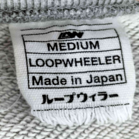 ループウィラー LOOPWHEELER ラグランスリーブスウェット メンズ JPN:M