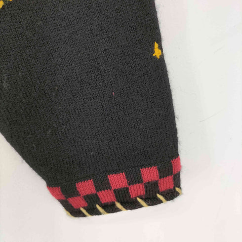 ウールリッチ WOOLRICH 総柄 デザインボタン カーディガン レディース JPN:S