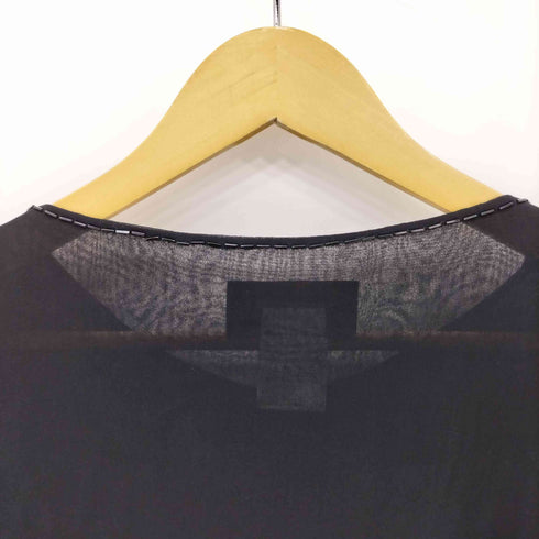 RENATO NUCCI フランス製 SILK クロップドシアー カットソー ブラウス elegance レディース 36