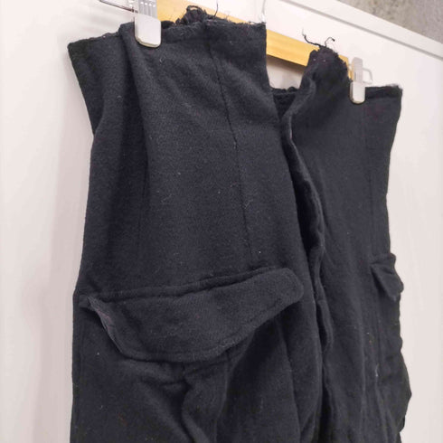 コムデギャルソン COMME des GARCONS 90S AD1994 縮絨 ウール ナイロン 変形 タイト スリット スカート レディース JPN:M