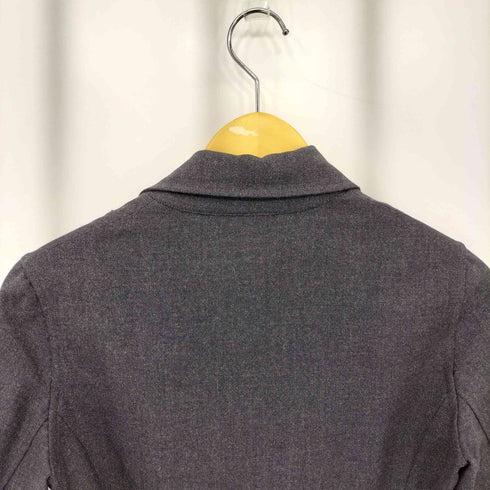 ASPESI BLU イタリア製 ステンカラー ドッキング ワンピース レディース 40