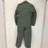 スウィーディシュアーミー SWEDISH ARMY 50-60S FRISTADS スウェーデン軍 Prisoner 囚人服 プリズナージャケット パンツ セットアップ メンズ ジャケット:44 パンツ:52