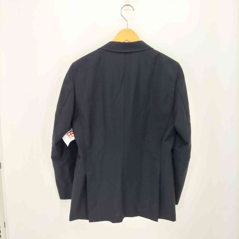 イタリア製 WOOL&MOHAIR ウール&モヘア シルバーボタン 3B シングル テーラードジャケット メンズ