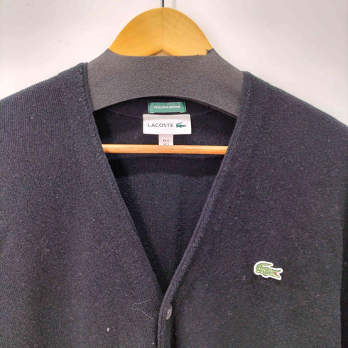 ラコステ LACOSTE 別注 Vネック カーディガン レディース import:S