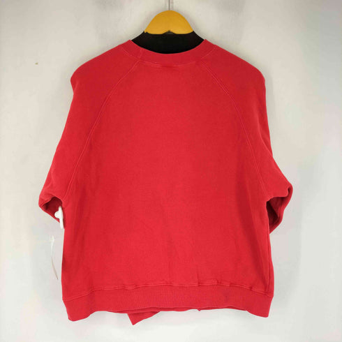 WARNER BROS 90-00S フロントキャラクター刺繍ラグランスリーブスウェット メンズ import:S