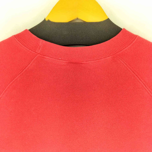 WARNER BROS 90-00S フロントキャラクター刺繍ラグランスリーブスウェット メンズ import:S