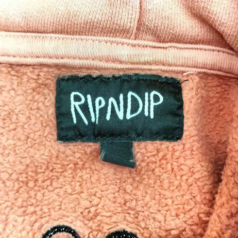 リップンディプ RIPNDIP 両面刺繍プルオーバーパーカー メンズ JPN:S