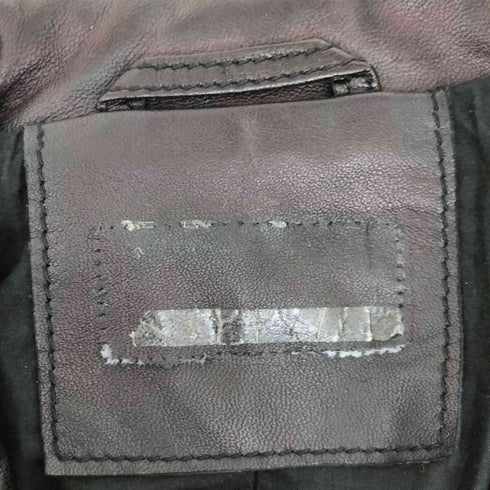 ジャーナルスタンダードレリューム JOURNAL STANDARD relume SHEEP SKIN レザーダブルライダースジャケット レディース 36