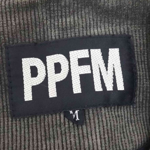 ピーピーエフエム PPFM 00s コーティング加工 テーラードジャケット メンズ JPN:M
