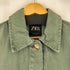 ザラ ZARA クロップドデニムジャケット レディース import:S