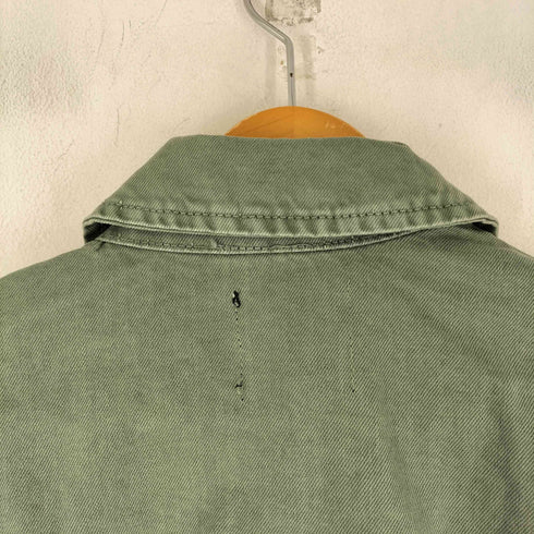 ザラ ZARA クロップドデニムジャケット レディース import:S