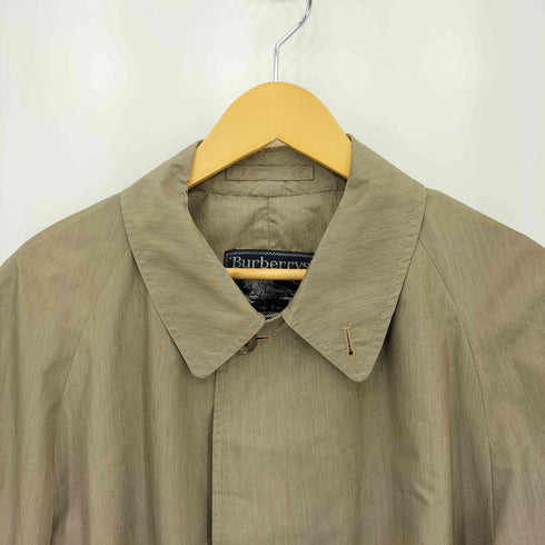 バーバリーズ BURBERRYS イングランド製 COMMUTER 2 ポリ コットン ステンカラーコート メンズ