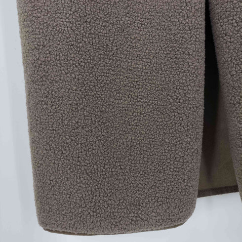 RUMOR ボアフェイクムートンロングコート レディース FREE