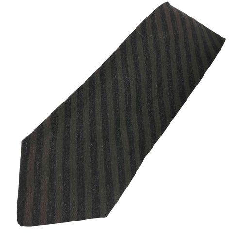 ジルサンダー JIL SANDER 斜線ストライプデザイン カシミヤ シルクブレンド ネクタイ メンズ