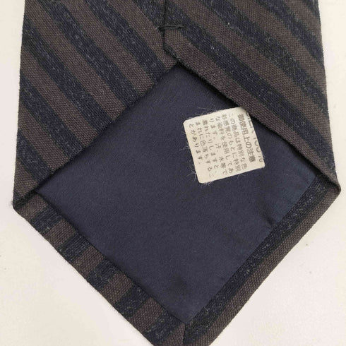 ジルサンダー JIL SANDER 斜線ストライプデザイン カシミヤ シルクブレンド ネクタイ メンズ