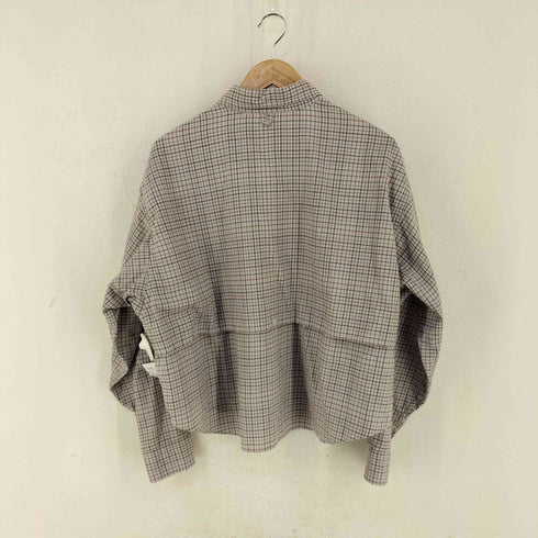 ノースフェイスパープルレーベル THE NORTH FACE PURPLE LABEL Button Down Tattersall Field Cropped Shirt メンズ import:M