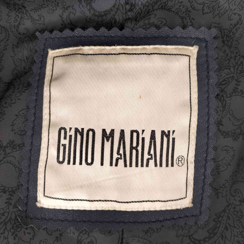 GINO MARIANI ラムレザーダブルジップハーフコート メンズ LL