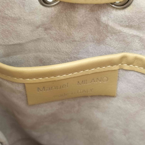 Manuel MILANO ハラコ レザー ショルダーバック レディース