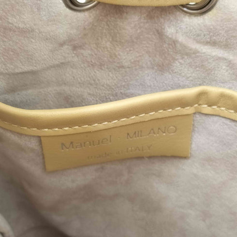 Manuel MILANO ハラコ レザー ショルダーバック レディース