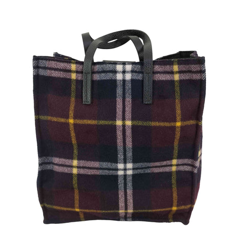 Kassiopea UMILTA チェック ハンドバッグ レディース