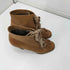 ジェフリーキャンベル Jeffrey Campbell ウッドヒール タッセル レザー ショート ブーツ レディース 6M